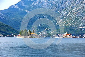 Islands, Bay of Kotor near Perast, Montenegro