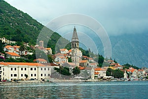 Perast town. Montenegro