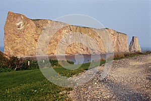 Perce rock national park in Canada