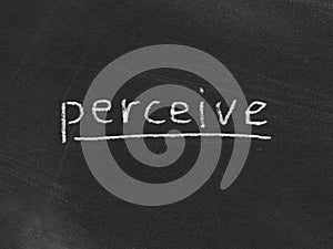 Perceive concept word
