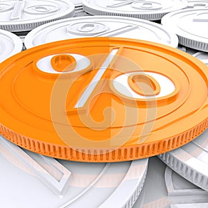 Percentage Coin Shows Interest Earn Or Owed