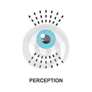 Perception icon concept