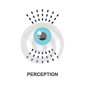 Perception icon concept