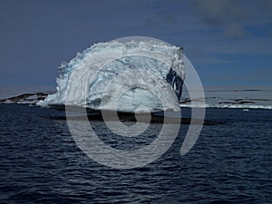 Perched Berg Antarctica