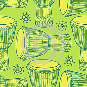 Drums. African drums. Percussion.