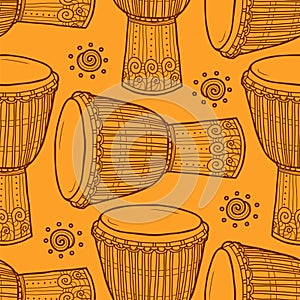 Drums. African drums. Percussion.