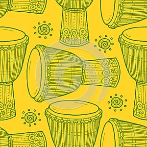 Drums. African drums. Percussion.
