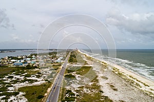 Perdido Key Beach after Hurricane Barry