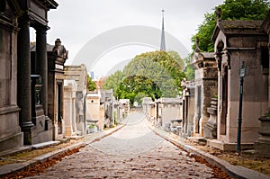 Pere-lachaise cemetery, Paris, photo