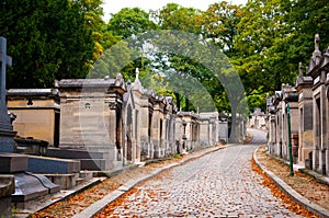 Pere-lachaise cemetery, Paris,