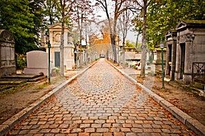 Pere-lachaise cemetery, Paris photo