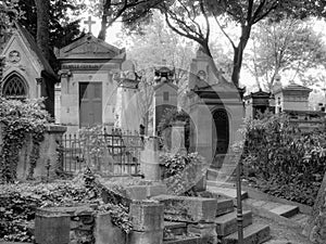 Pere Lachaise Cemetery Paris France