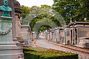 Pere-lachaise cemetery, Paris, France