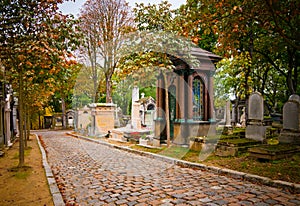 Pere-lachaise cemetery, Paris, France