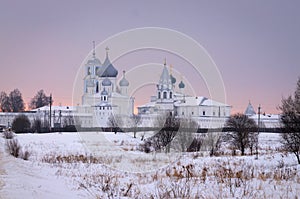 Pereslavl-Zalessky city. Nikitsky monastery. One of oldest in Russia