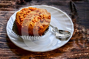 The Perfect Bael Fruit Cake , Matum cake

on white plate