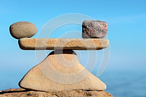 Perfect balance of stones