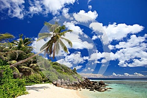 Perfect beach in Seychelles