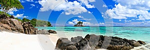 Perfect beach in Seychelles photo