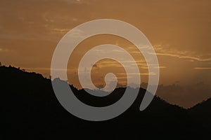 A perfect click of sunset in india