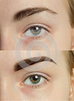 Perfect Eyebrows Before After