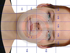 Perfect face (with lines)