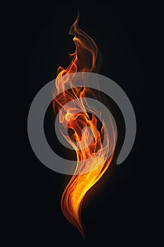 The Perfect Fire: A digital high quality fire that blows smoke a