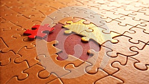 The perfect fit: finding the missing piece to complete the puzzle.