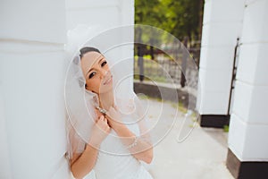 Perfect happy bride