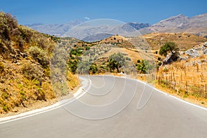 Perfect landscape road