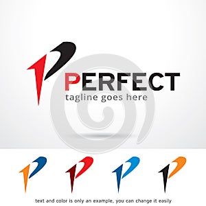 Perfect Letter P Logo Template Design Vector, Emblem, Design Concept, Creative Symbol, Icon