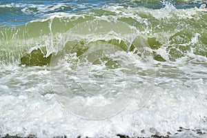 perfect Mediterranean sea wave