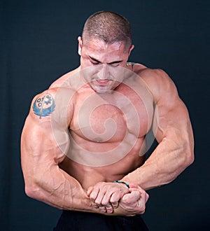 The Perfect Muscular male model