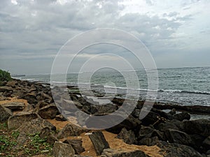 Asian beach landscape