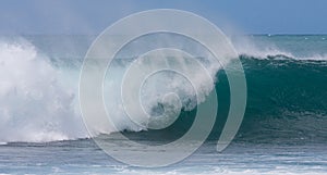 A perfect wave for surfing