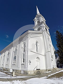 Perfect white church