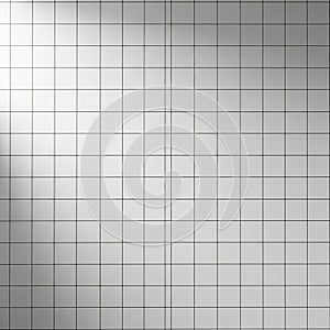 Seamless Grid Pattern with Subtle Gradient Lighting and Shadow Effects