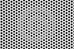 Perforated aluminum sheet background