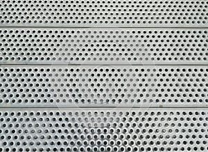 Perforated iron platform
