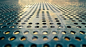 Punched Metal Grid
