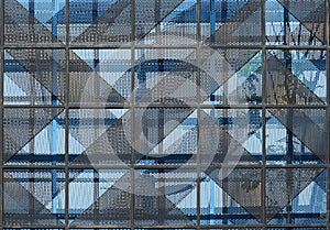 Perforated stainless steel sheet metal