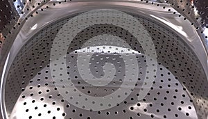 Perforated Stainless Steel Texture