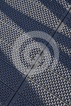 Perforated steel plates