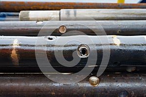 Perforation tool for perforate oil and gas well to make the hole on production tubing to allow gas and condensate flow.