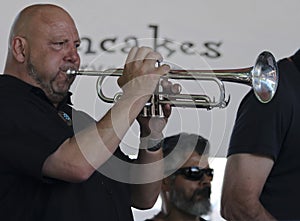 A Performance by the Band Manzanares in Santa Fe