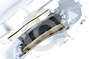 Performance braking system, New Silver racing brake caliper Auto parts