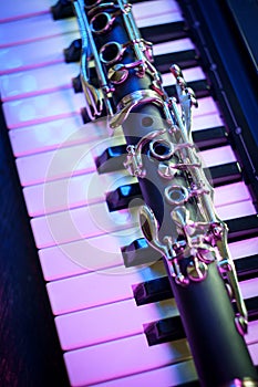 Performance Clarinet Piano Keyboard