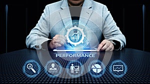 Performance Management Efficiency Improvement Business Technology concept