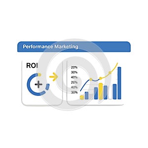 Performance Marketing ROI Analysis with Graph