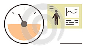 Performance Meter and User Data Dashboard for Progress Tracking and Analysis